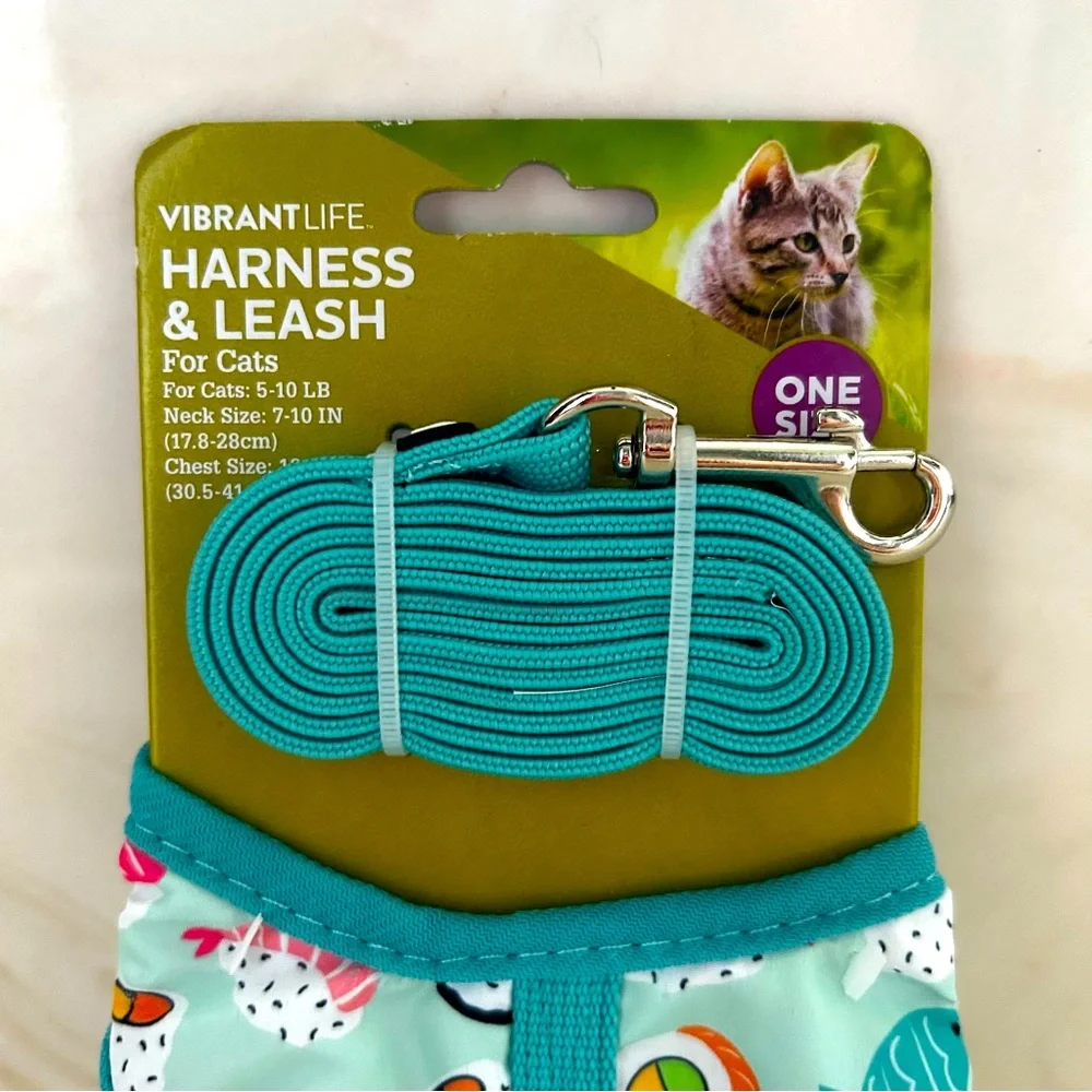 Cat Vest Harness & Leash